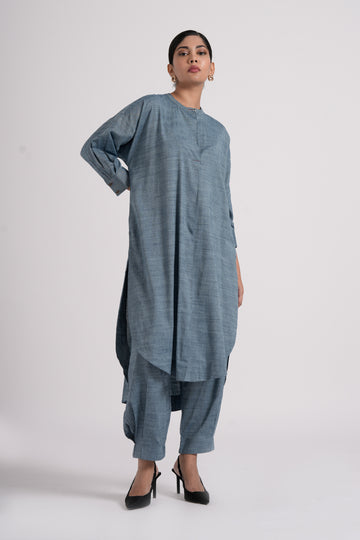 Drift Tunic - Frosty Blue